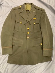 WWII U.S. ARMY OFFICERS CLASS A COAT