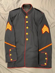 U.S. MARINE CORPS DRESS BLUE UNIFORM, MEYERS