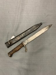 GERMAN 1898 BAYONET, CUT DOWN