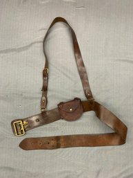 BRITISH OFFICERS SAM BROWN BELT