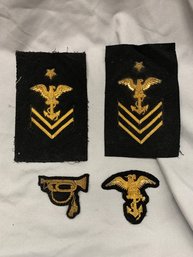 U.S. NAVY BULLION RATE INSIGNIA