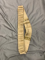 U.S. NAVY KRAG RIFLE AMMUNITION BELT, U.S.S. COLORADO