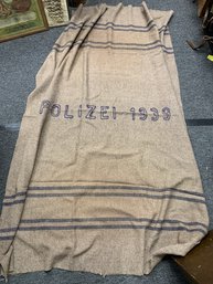 WW2 German Polizei Blanket