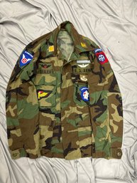 VETERANS AIRBORNE CAMOUFLAGE BDU TOP