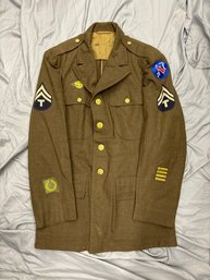 WW2 U.S. ARMY ENLISTED PACIFIC 4-POCKET JACKET