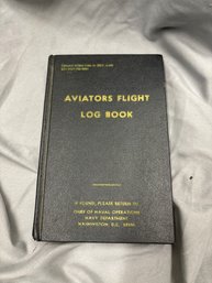 KOREA TO VIETNAM WAR U.S. Navy Aviator Log Book