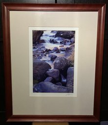 Original Photograph Framed And Signed By Photographer Gregory Mayse--18' X 22'