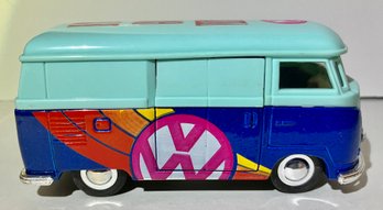 Vintage Cast Metal Volkswagen Bus With Moving Parts--4' Long X 2.25' Tall--Excellent Condition