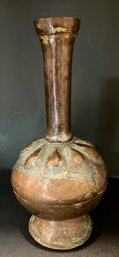 Beautiful Antique/vintage Copper Vessel Made In India--8.75' X 3'
