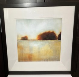 Very Large Professionally Framed And Matted Print By Artist PAUL D. VERNES--33' X 33'