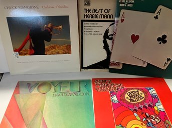 VINTAGE Jazz Vinyl!  Mangione-- Herbie Mann-- Earl Klugh --David Sanborn