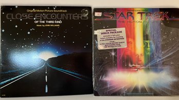 DOUBLE FEATURE!  CLOSE ENCOUNTERS And STAR TREK SOUNDTRACKS!