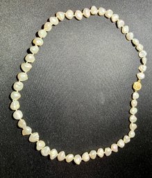 High Quality Freshwater Baroque Pearls With 14K Clasp--18.5 Inches Long