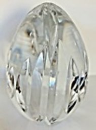 Stunning Large Cut Glass/Crystal Paperweight--4.5' Tall X 2.75' Wide