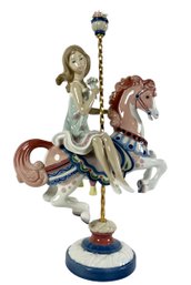 Lladro Carousel Horse Sculpture