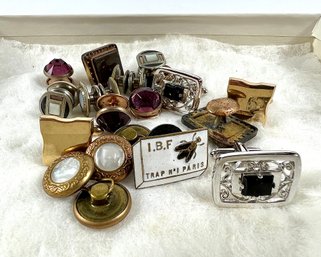 A Grouping Of Vintage Cufflinks