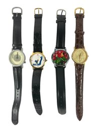 (4) Vintage Novelty Wrist Watches