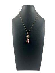 14k Gold Pendant Necklace