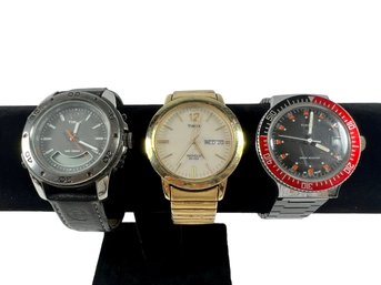 (3) Timex Wrist Watches