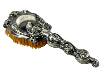 1904 Victor Silver Plated Hairbrush