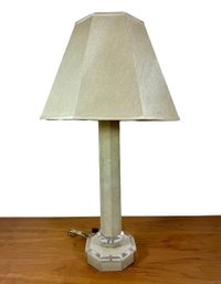 Hollywood Regency Lucite Lamp