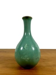 An Early Stamped Celadon Vase