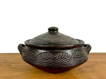 Hand Thrown Lidded Casserole Pot