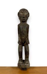 Carved Ironwood Sculpture - Standing Figure - Borneo