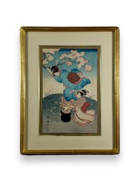 UTAGAWA KUNISADA (1786-1864) Woodblock Print