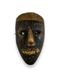 A Carved Mask - Distinct Nose Carving - Borneo