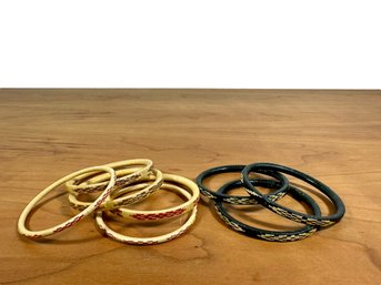 (8) Hand Woven Bracelets - Thailand