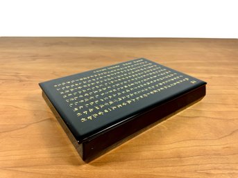 Lacquerware Writing Box With Ink Stone - Japan