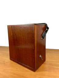 Solid Mahogany Carrying Case