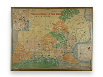 Ho Chi Minh City Map - Vietnam