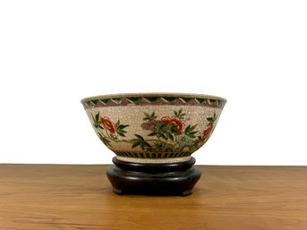 A Porcelain Decorated Chinese Bowl