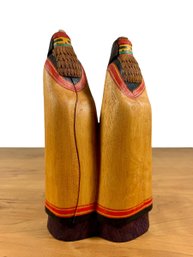 Glenn Fred (B. 1955-) Cottonwood Carved Kachina Doll