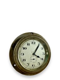 Antique 8-Day Winding Car Clock