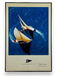 Louis Vuitton Poster - Hand Signed By 'Razzia' (Gerard Courbouleix-Deneriaz)