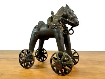 19th C. Bronze Temple Toy