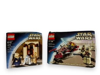 (2) Unopened Star Wars Lego Sets #7113 #4475