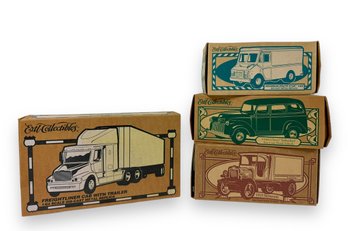 (4) ERTL Die-Cast Metal Models - Original Boxes