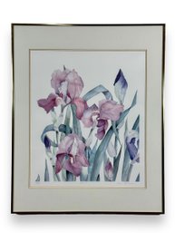 Lyn Snow Signed Lithograph - 'Iris' /500