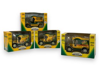 (4) Limited Edition 'Crayola' Die-Cast Coin Banks