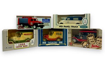 (5) Die-Cast Metal 'Company Vehicle' Models