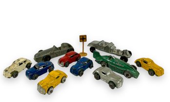 (10) 1940s Metal Toy Cars