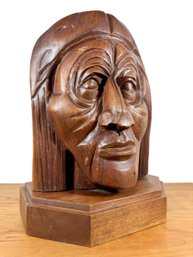 Large Raymond Rocklin (1922-2014) Signed Indigenous Sculpture