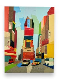 Andy Burgess Canvas Print - 'Manhattan'