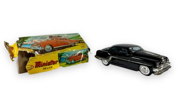 1950s 'Minister Deluxe' Friction Car & Original Box