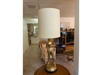 Gilted Ceramic Lamp