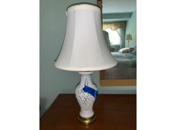 Pair Of Porcelain Table Lamps